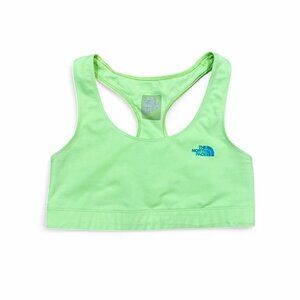 The North Face‎ Neon Green Racerback Sports Bra Vapor Wick Activewear Size Small